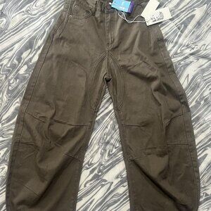 NWT Decency Concept Khaki Balloon Fit Pants